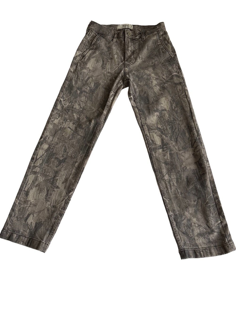 Hollister Loose Camo Print Carpenter Style Jeans W28 L32